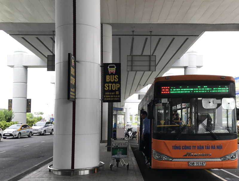 ノイバイ国際空港バス乗場