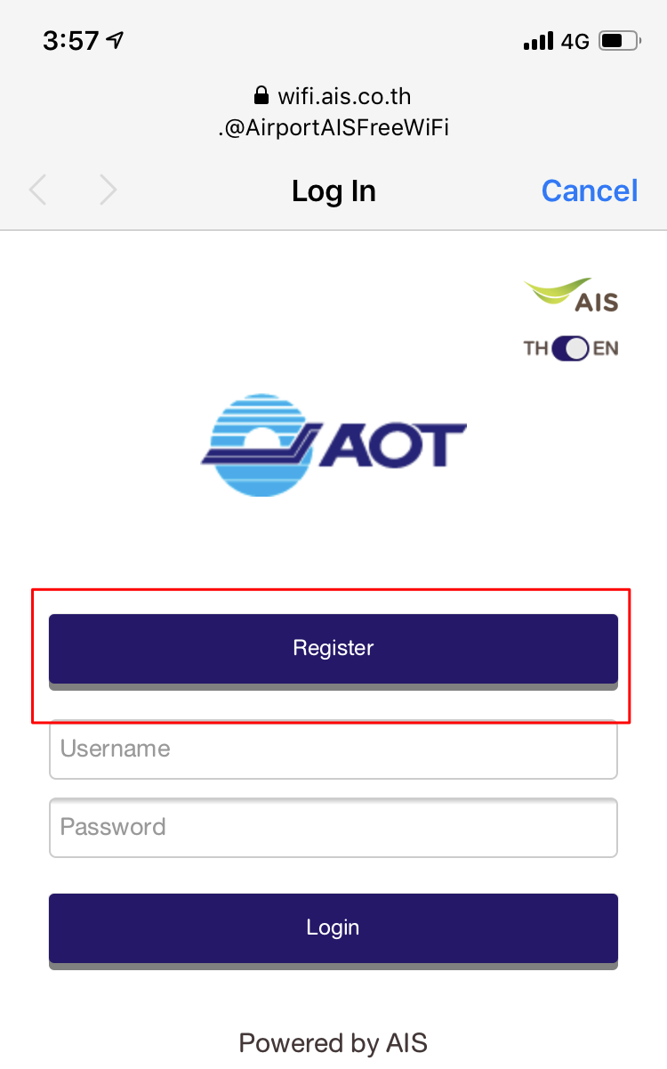 スワンナプーム国際空港Wifi