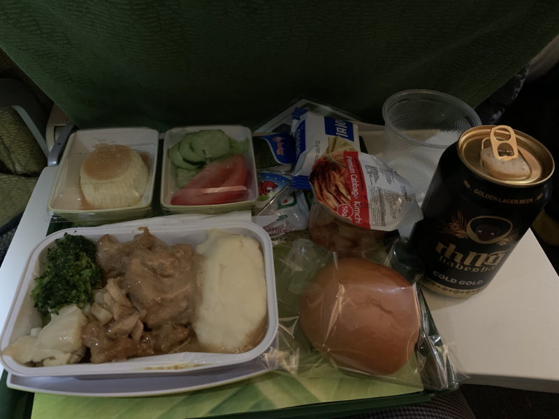 エチオピア航空機内食