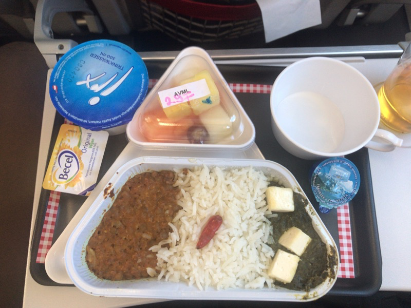オーストリア航空　機内食