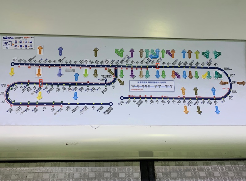 ソウル地下鉄路線図