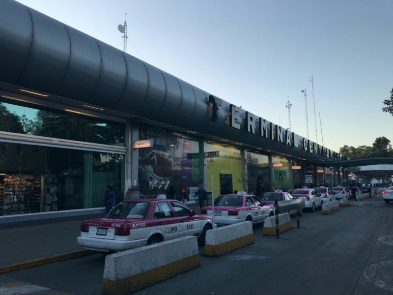 メキシコシティ　南バスターミナル