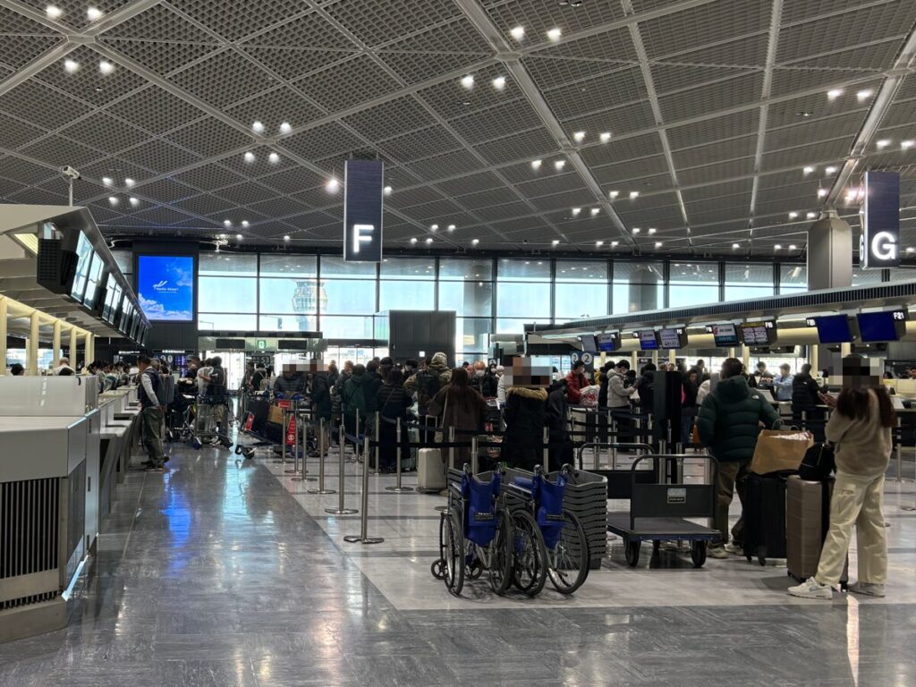 タイ国際航空 チェックインカウンター