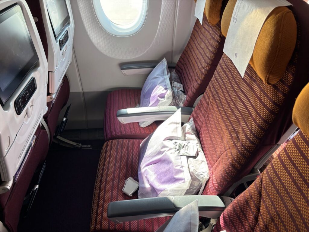 タイ国際航空 シート