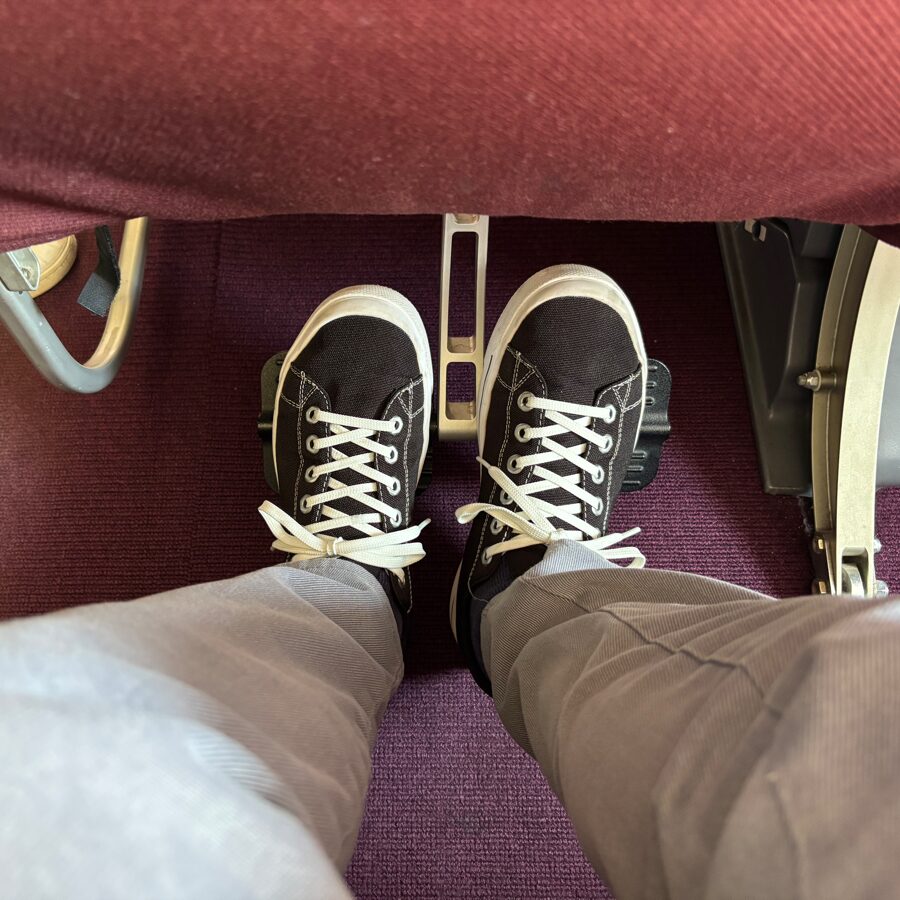 タイ国際航空 フットレスト