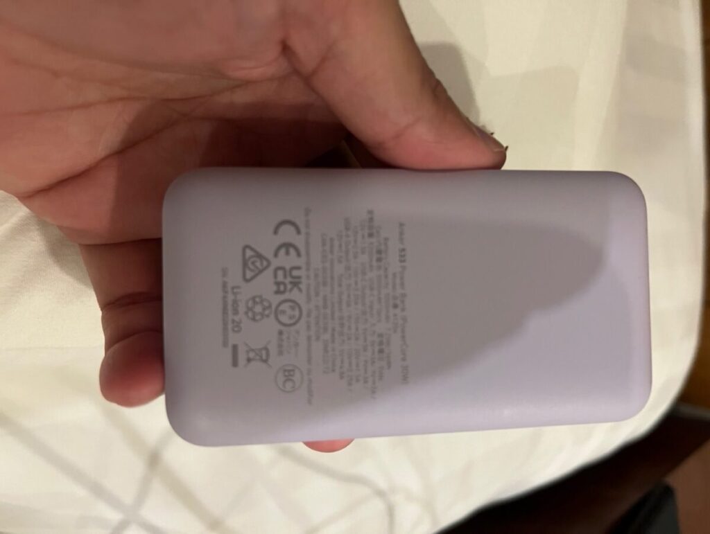 Ankerモバイルバッテリー