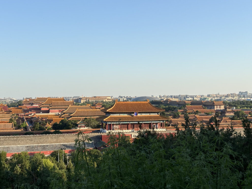 故宮博物院の眺め