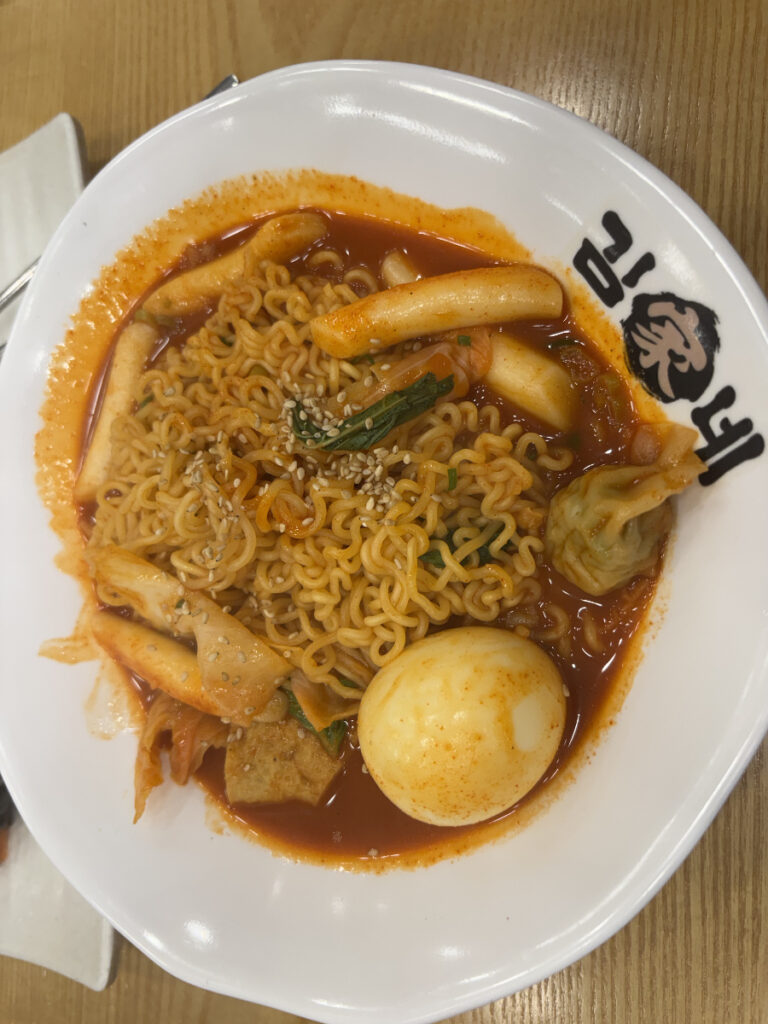 トッポギラーメン