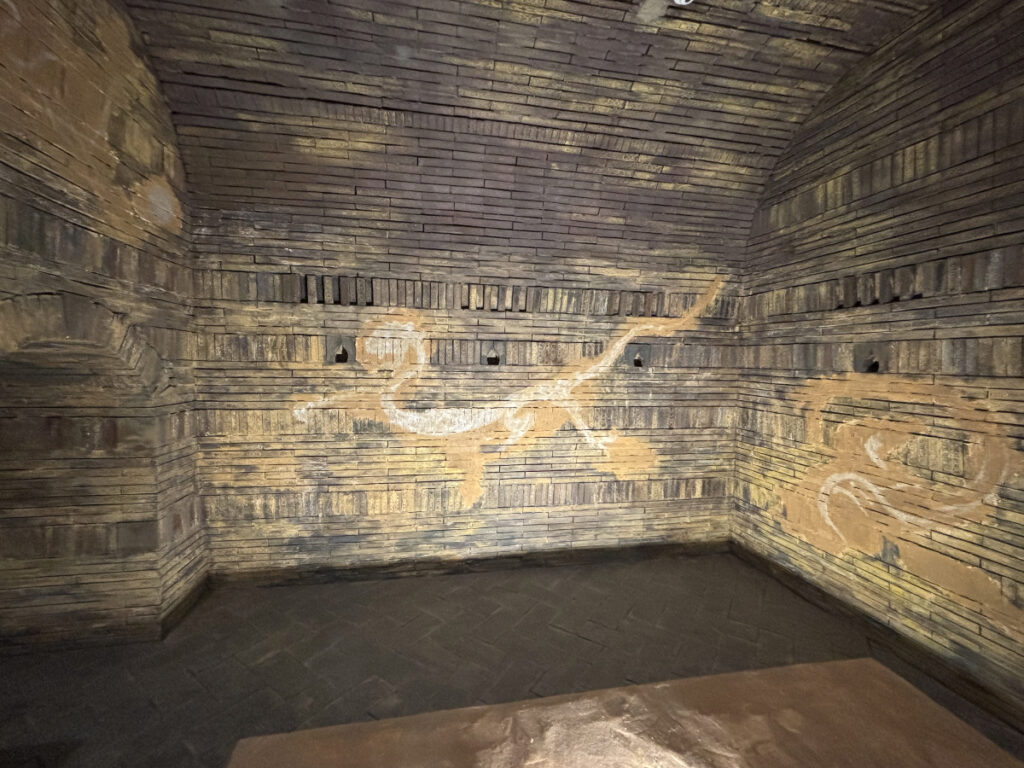 武寧王陵展示館 内部再現