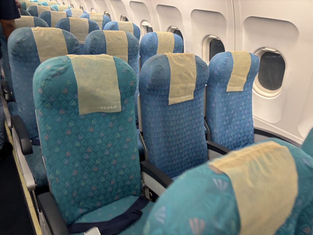 スリランカ航空座席配置