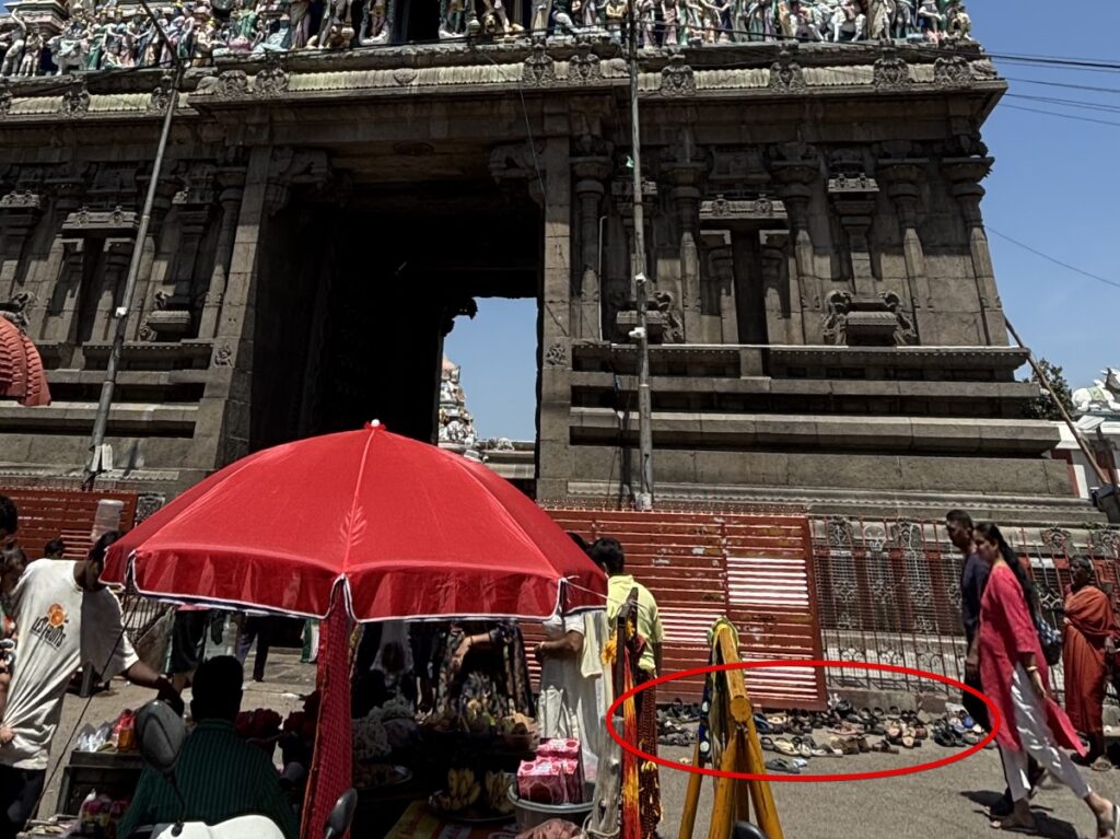 カパレーシュワラ寺院入口