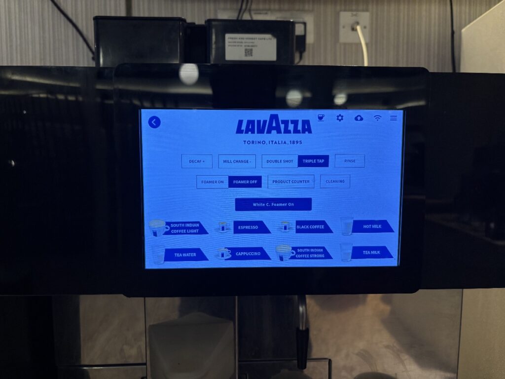 Lavazzaコーヒーマシーン