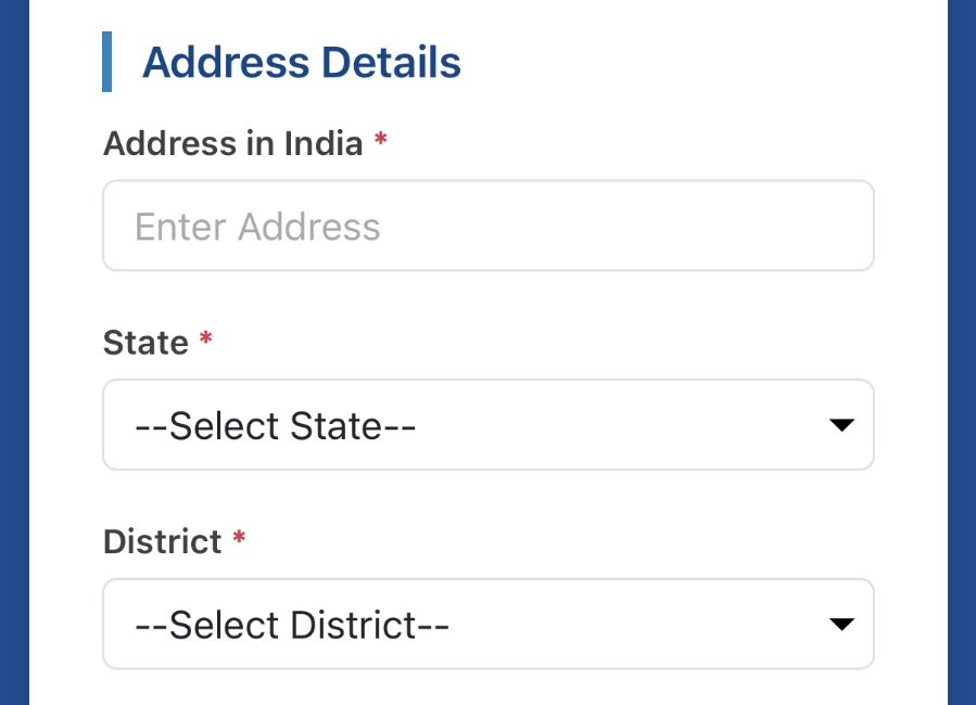 インドでの滞在先
