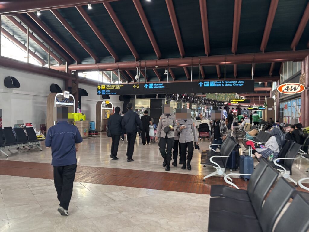 スカルノハッタ国際空港　第2ターミナルの様子
