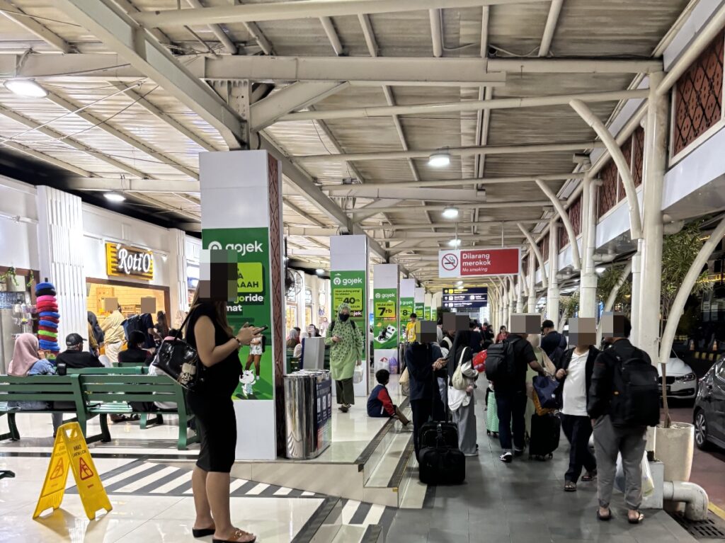 Grab、Gojek乗り場