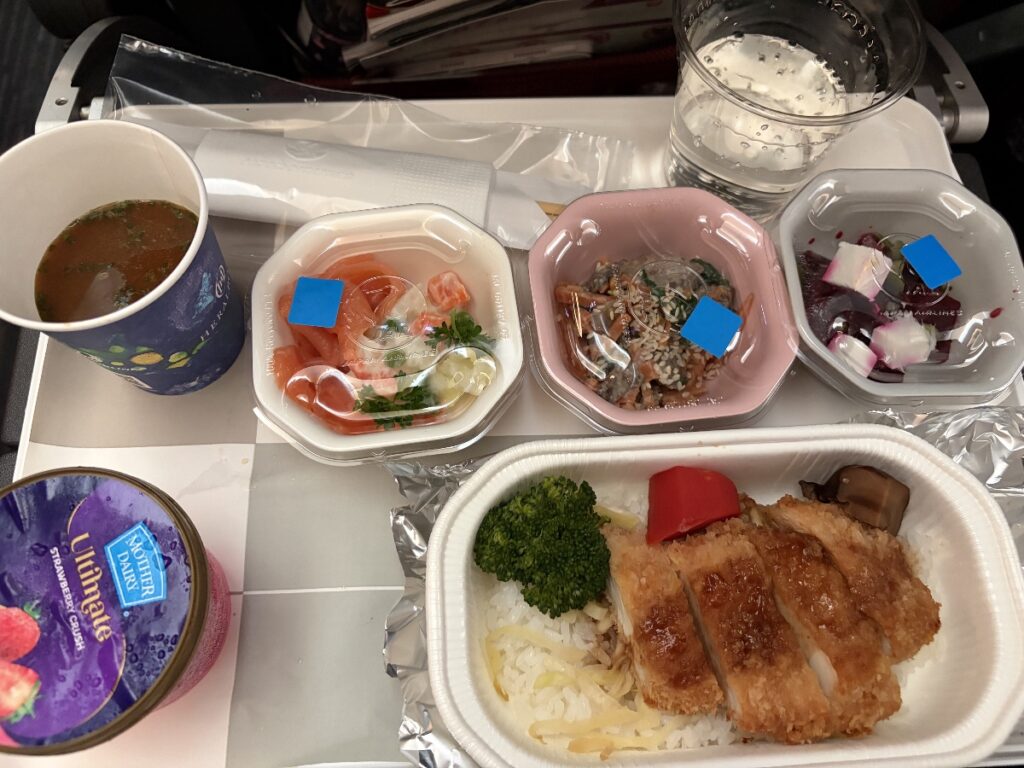 JL30便 機内食