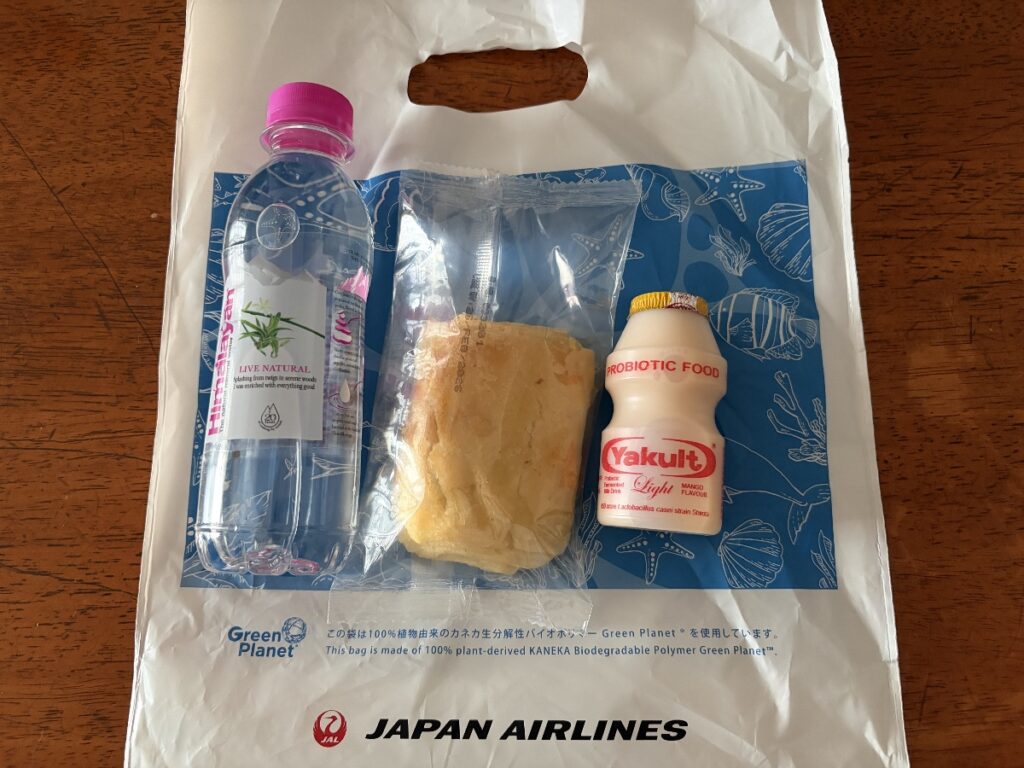 JL30便 軽食