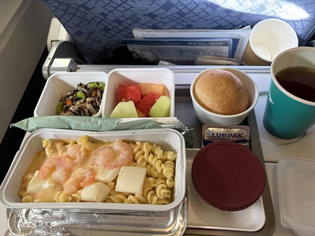 機内食 パスタ