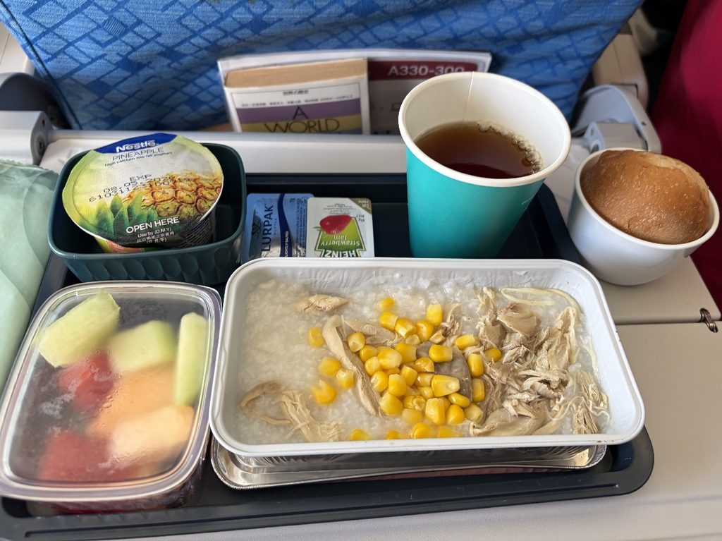 機内食 お粥