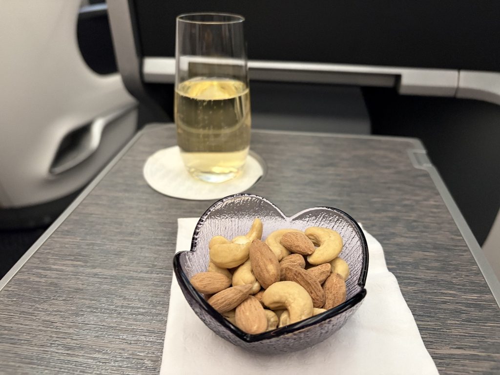 シャンパンとおつまみ